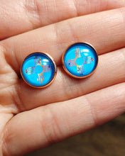 12mm Zia earrings